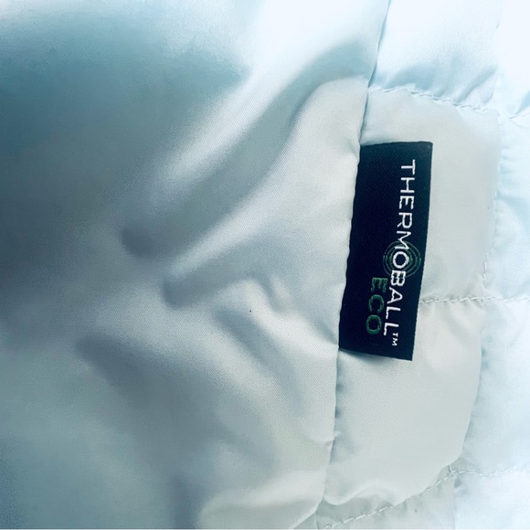 The North Face Women’s ThermoBall Eco Jacket Medium Light Blue Quilted Puffer - Picture 11 of 11